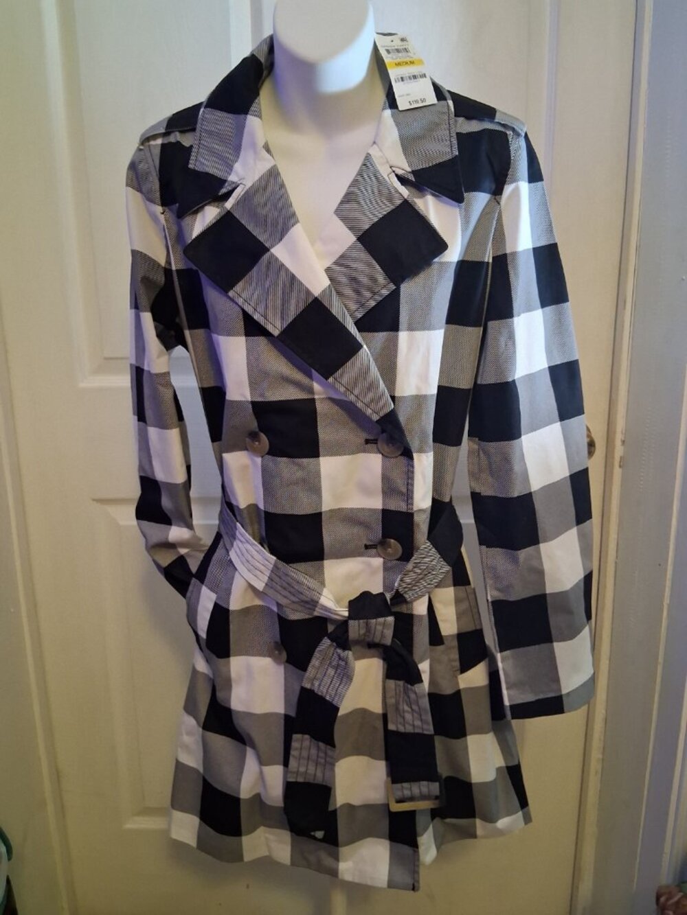 Charter Club Trench Coat. Medium NWT